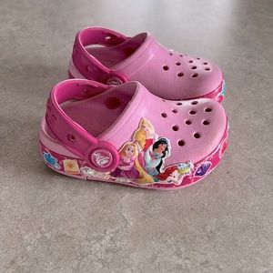 Princess crocs (light up)